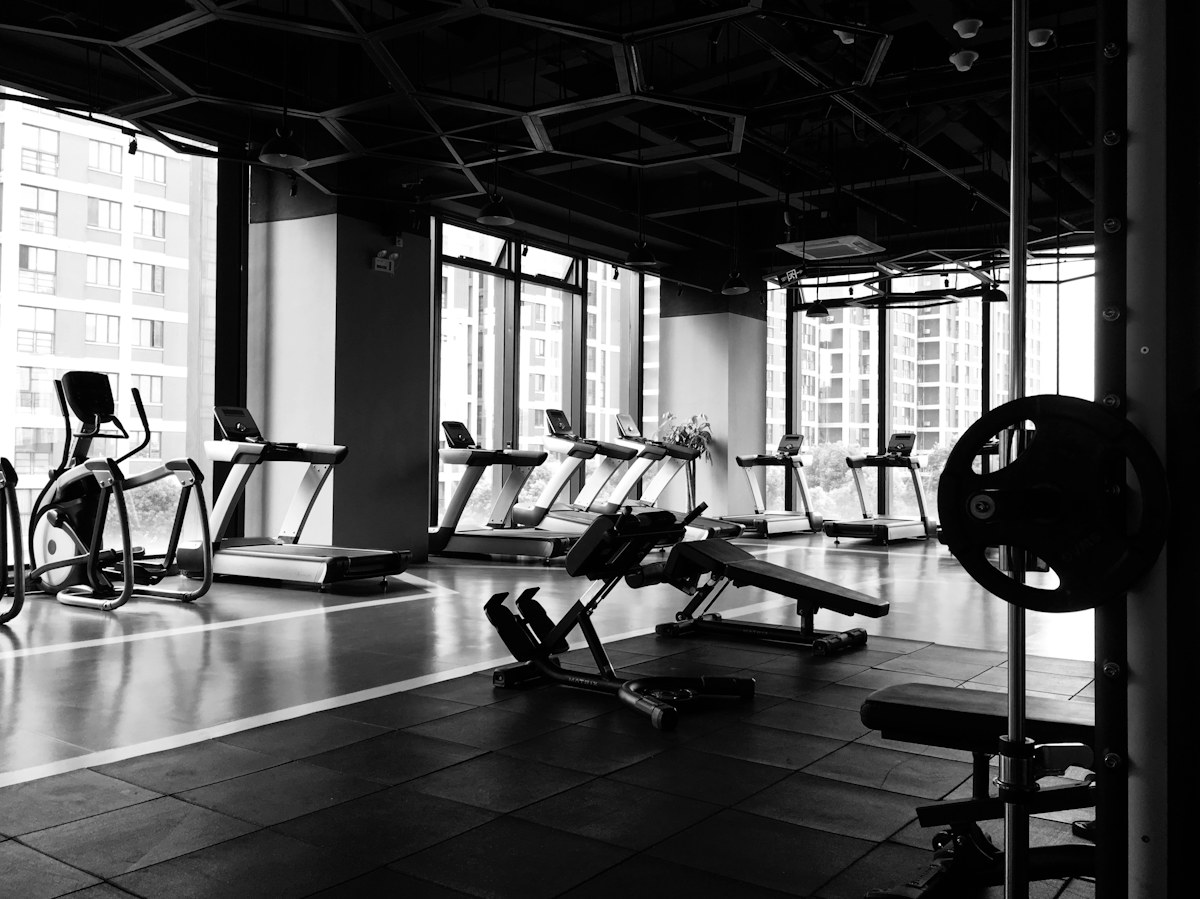 Space to move. Equipment that earns its place.
